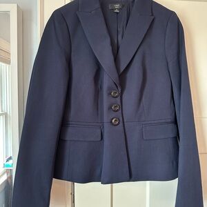 J. Crew 365 Navy Skirt Suit